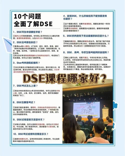 报读DSE学习班必看 五大核心科目冲刺辅导指南