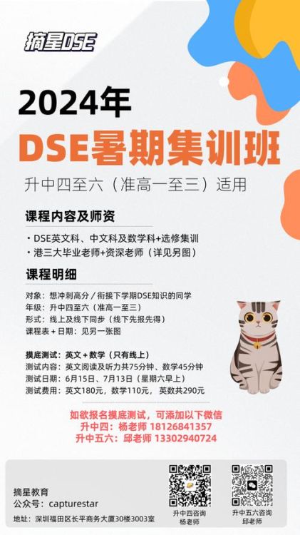 香港DSE课程培训机构 高效提升成绩的补习班推荐